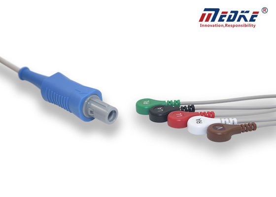5 Leadwires ECG Patient Cable