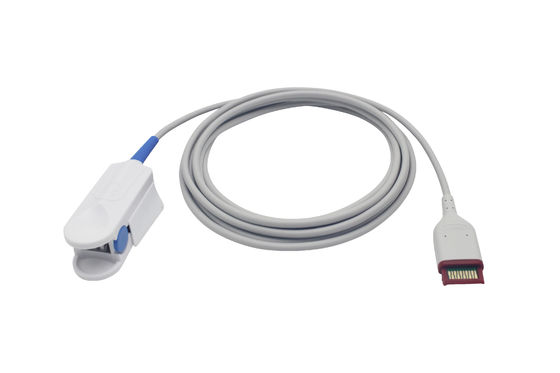 Sensor reutilizable Spo2 P9315T del clip adulto compatible de