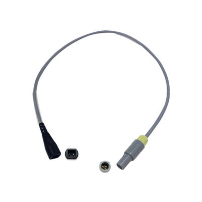Pin compatible de Fisher Paykel Flow Sensor 6 humectador sola Heater Wire Adaptor Cable T9007 de 80 grados